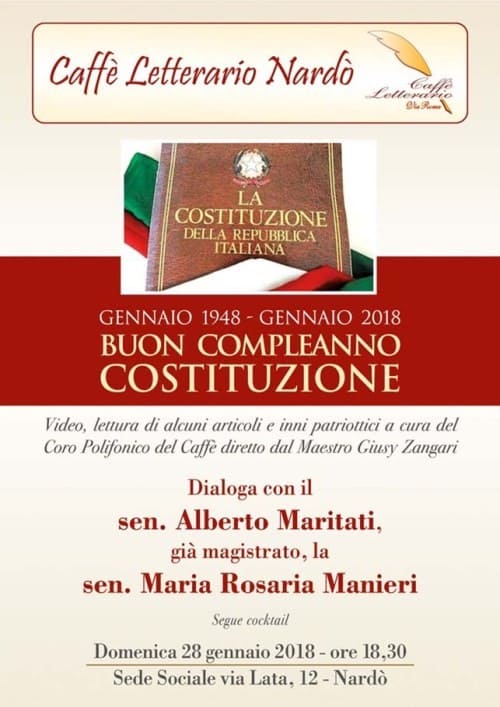Buon Compleanno Costituzione
