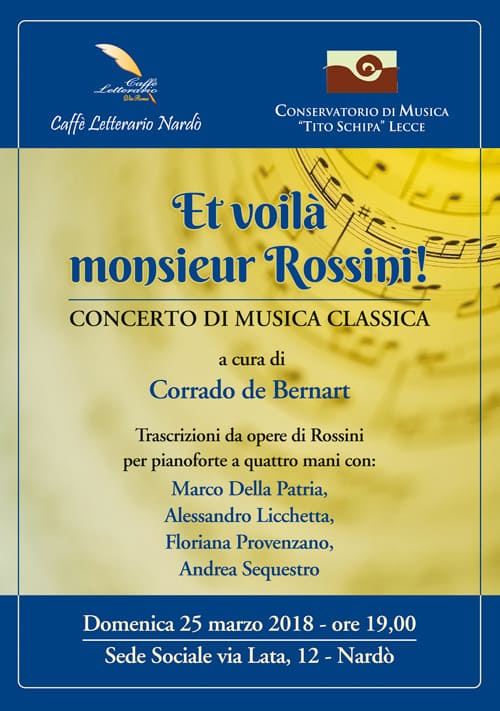 Et voilà monsieur Rossini Concerto di musica classica