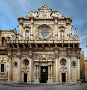 Facciata di Santa Croce a Lecce