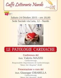 Locandina evento LE PATOLOGIE CARDIACHE
