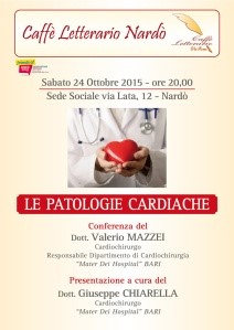 Locandina evento LE PATOLOGIE CARDIACHE
