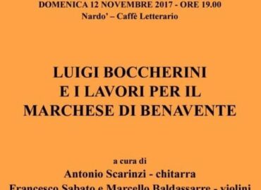 LUIGI BOCCHERINI E I LAVORI PER IL MARCHESE DI BENAVENTE