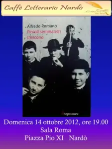 Locandina presentazione del libro "Piccoli Seminaristi Crescono"