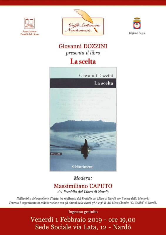 Giovanni Dozzini presenta il libro La scelta