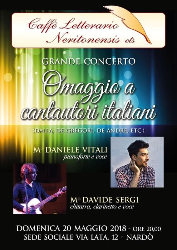 OMAGGIO AI CANTAUTORI ITALIANI