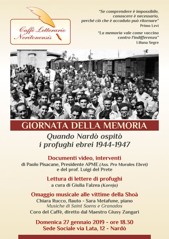 Quando Nardò ospitò i profughi ebrei 1944 1947