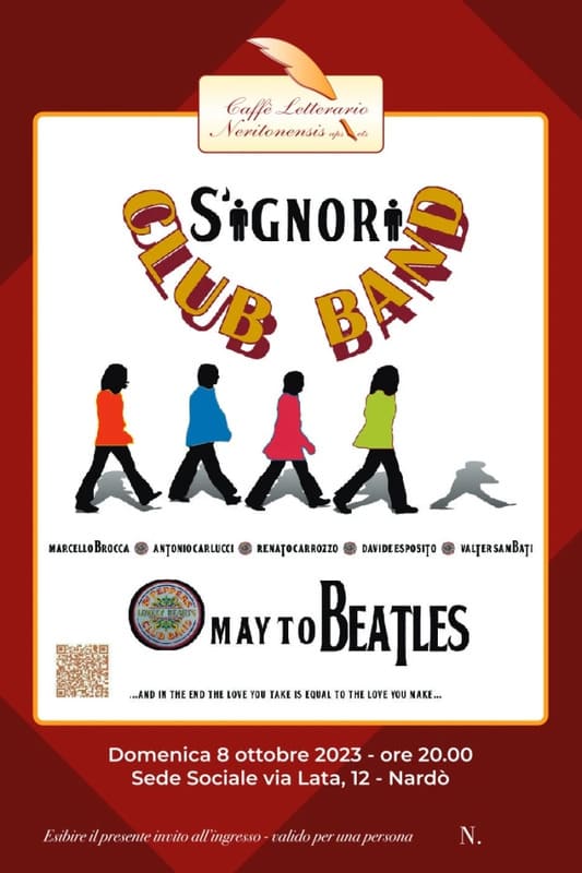 Riapre il Caffè con un omaggio ai BEATLES