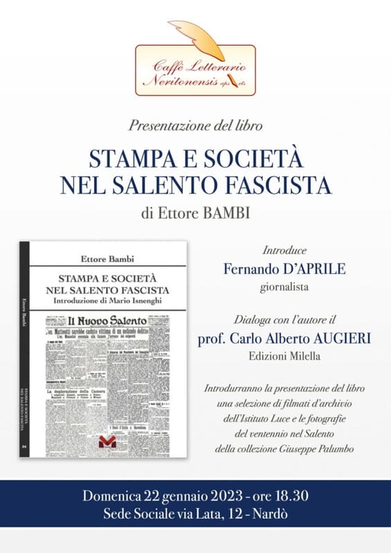 STAMPA E SOCIETA’ NEL SALENTO FASCISTA