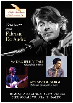 Vent’anni senza Fabrizio De Andrè