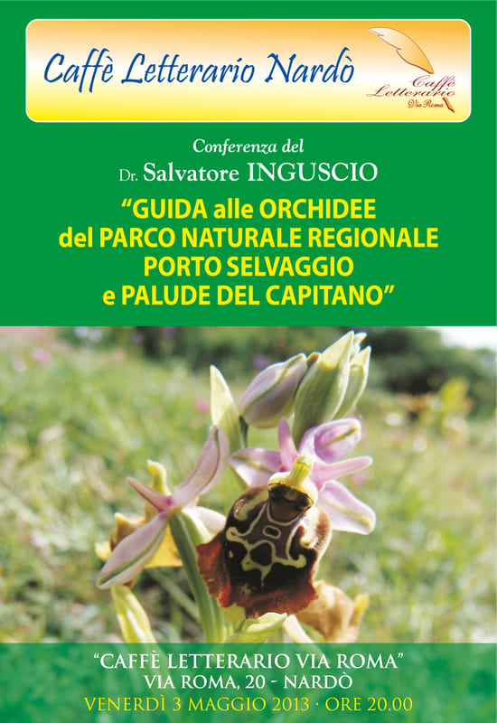 2013 GUIDA ALLE ORCHIDEE DI PORTO SELVAGGIO