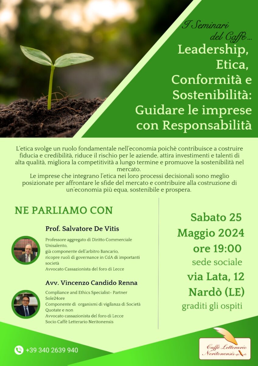 Guidare le imprese con responsabilità