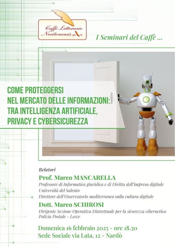 COME PROTEGGERSI NEL MERCATO DELLE INFORMAZIONI (1)