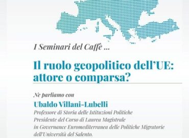 IL RUOLO GEOPOLITICO DELL UE