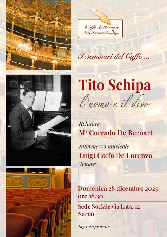 TITO SCHIPA l'uomo e il divo