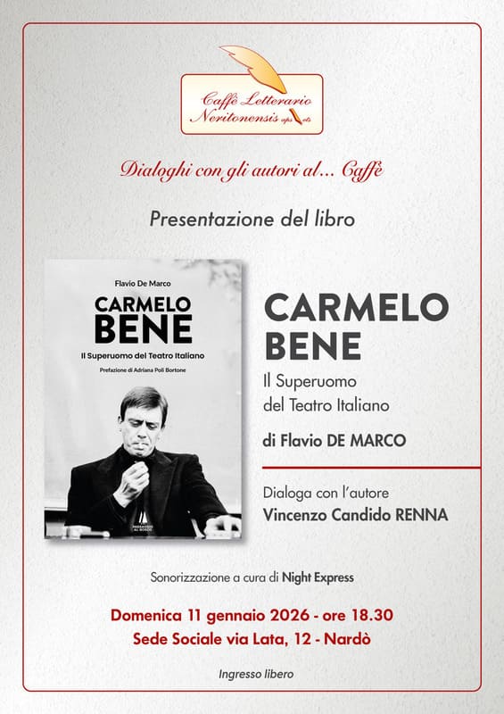 Carmelo Bene il Superuomo del Teatro Italiano