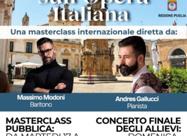 Masterclass internazionale dell 'Accademia dell'Opera Italiana