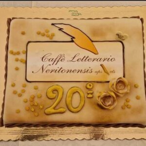torta dei 20 anni del caffè letterario